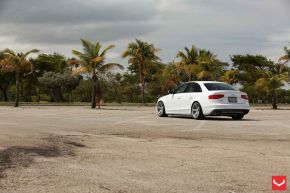 Audi A4 | VVSCV3 - Matte Silver Machined - E: 19x10/ H: 19x10