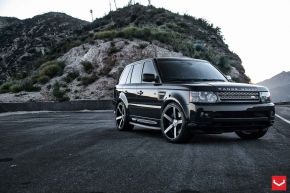  Land Rover Range Rover | VVS-CV3 - Matte Black Machined - E: 22x10.5 / H: 22x10.5