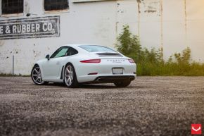 Porsche 911 | CV7 - Silver Polished- E: 20x9 / H: 20x10.5