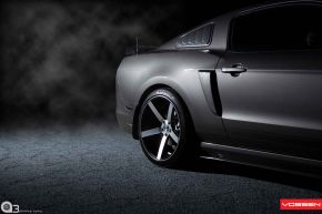 Ford Mustang | VVS-CV3 - matt fekete - E: 20x9 / H: 20x10.5