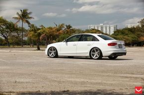 Audi A4 | VVSCV3 - Matte Silver Machined - E: 19x10/ H: 19x10