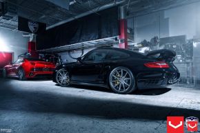 Porsche GT2 | VFS1 - Matte Graphite  - E: 20x8.5 / H: 20x11