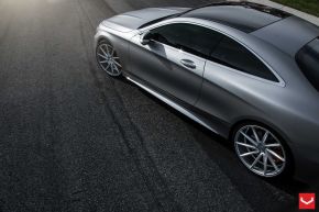 Mercedes Benz S63 Coupe | CVT - Metallic Silver - E: 22x9 / H: 22x10.5